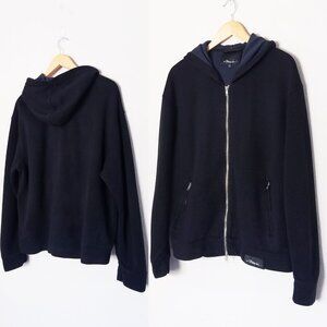 3.1 Phillip Lim Black Zip-Up Hoodie
